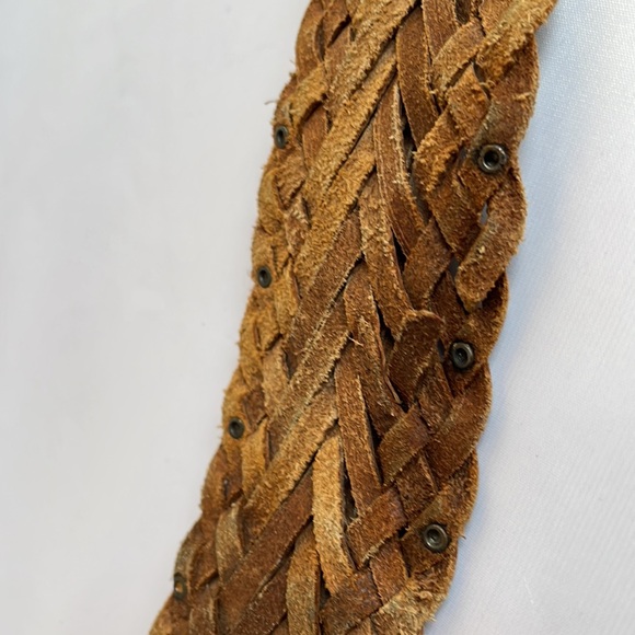 American Eagle Outfitters Brown Braided Belt - Picture 6 of 8